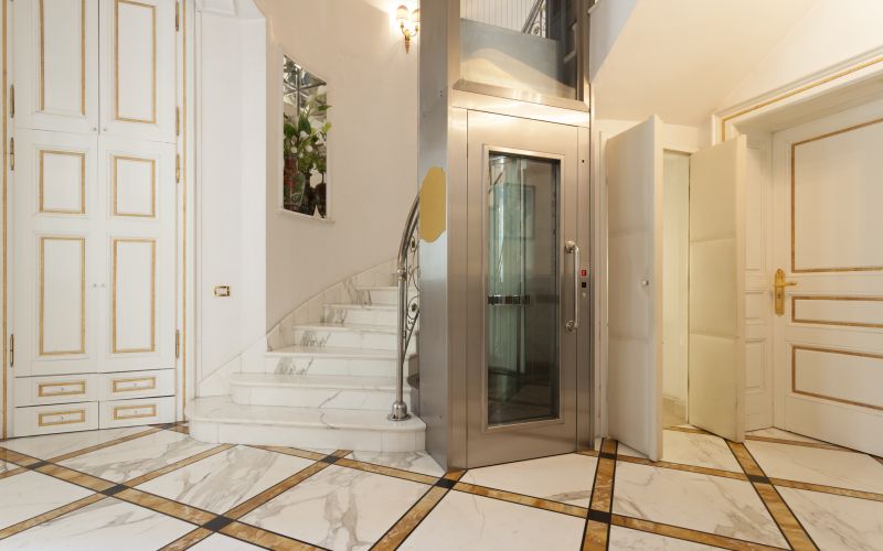 Elevator in luxury villa