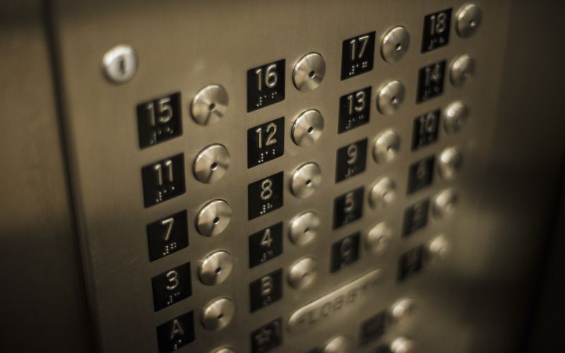 Elevator push button