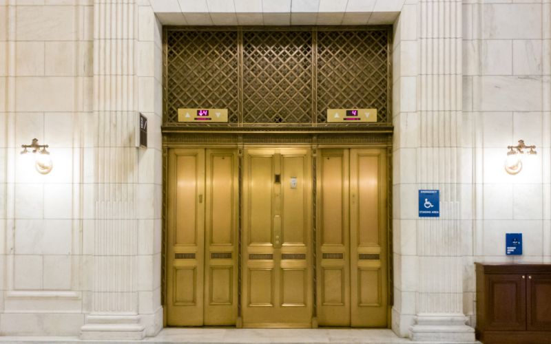 U.S. Senate Halls of Congress Elevators in Washington, DC